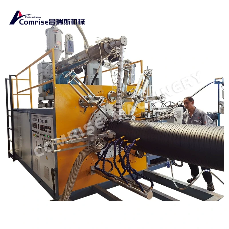 Steel Reinforced Plastic Spiral Winding Pipe Machine